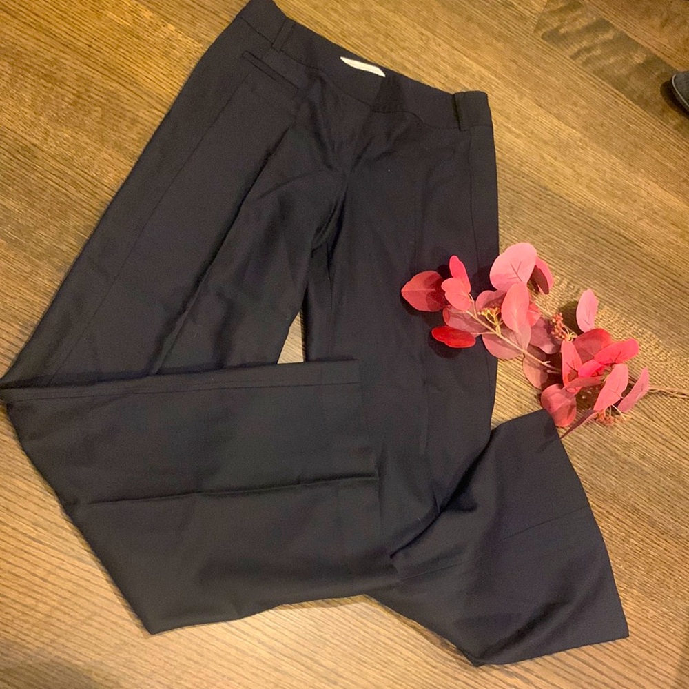 Diane von Furstenberg navy wool trousers - 10